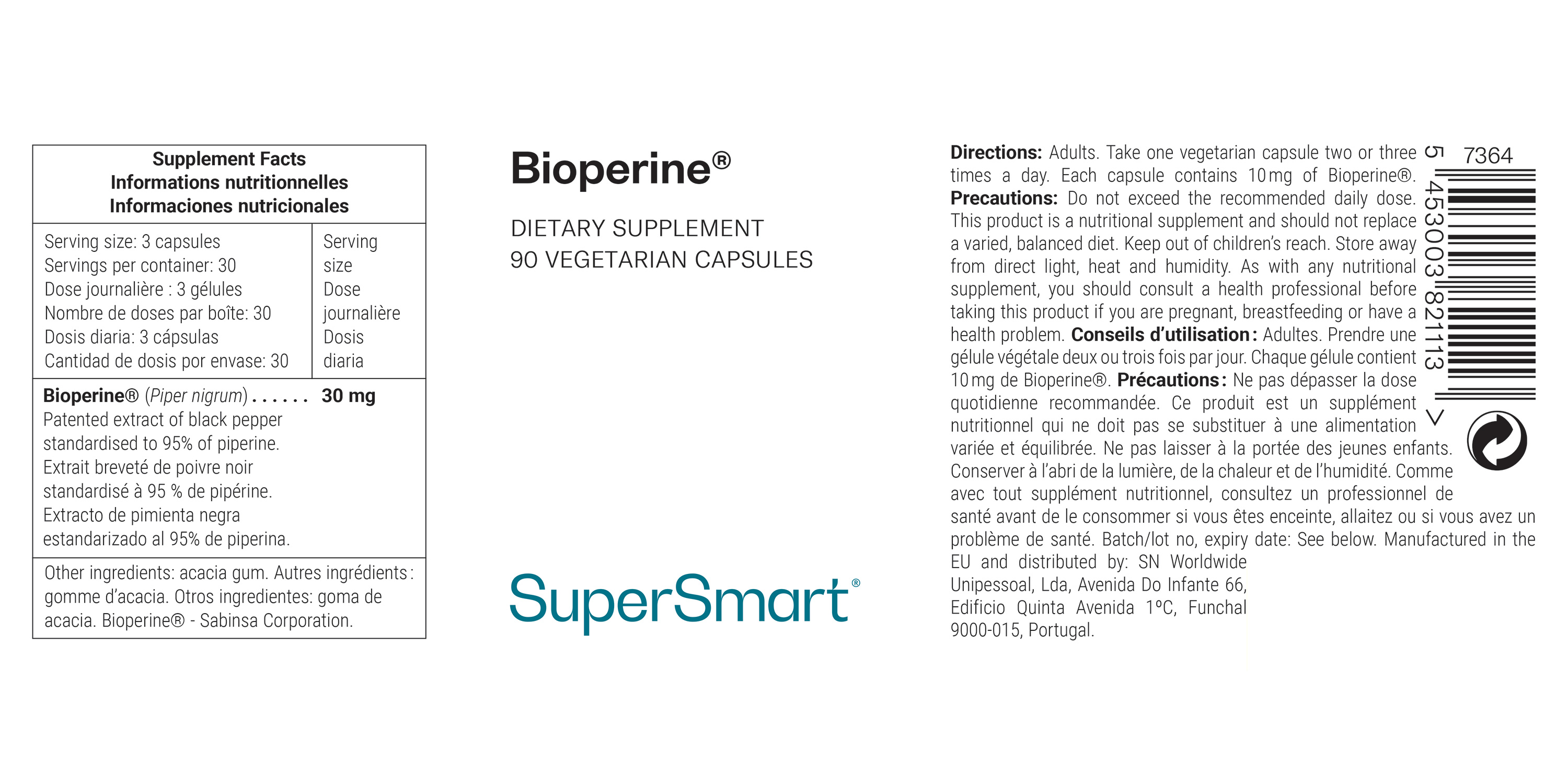 Bioperine Supplement