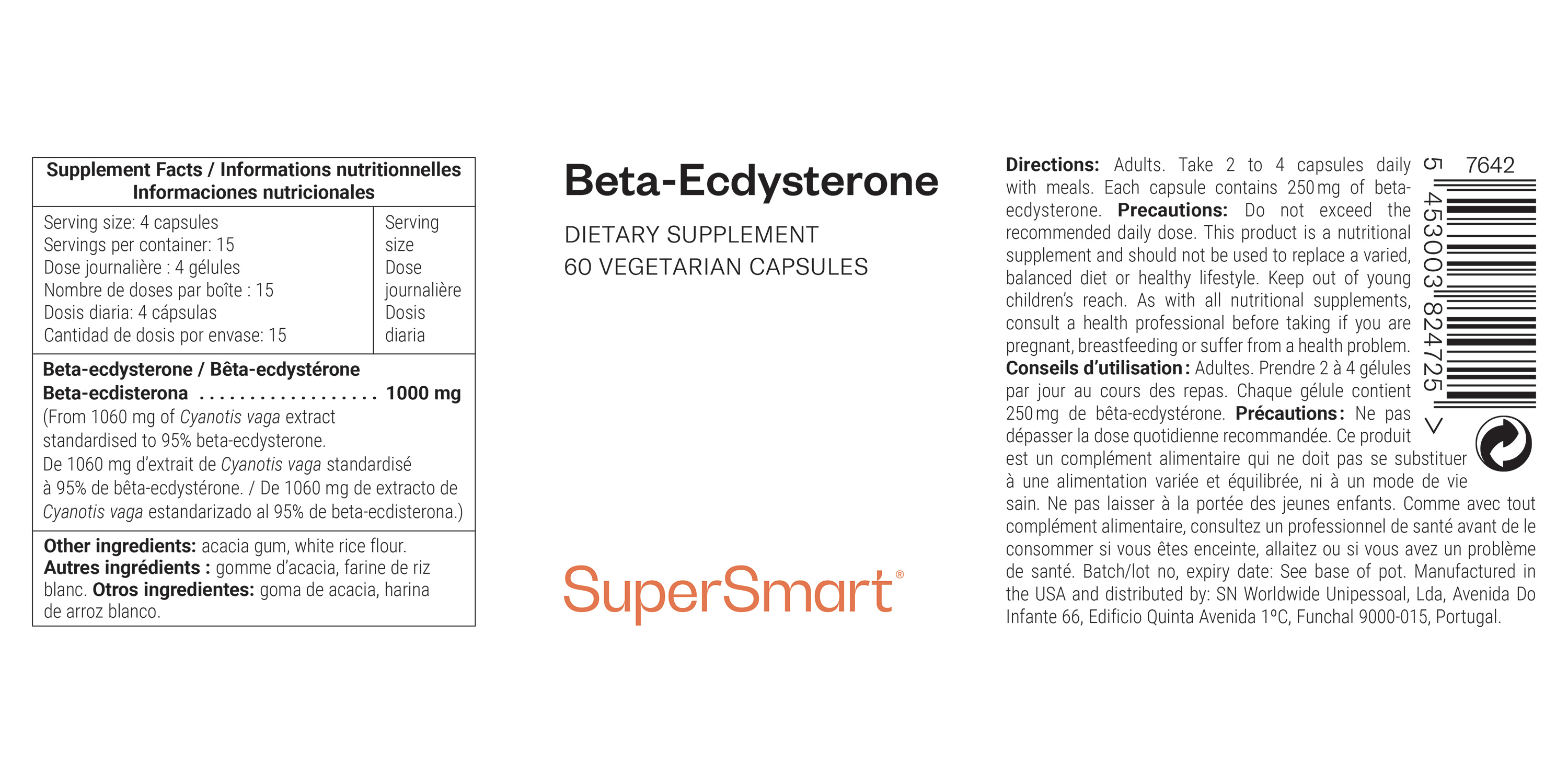 Beta-Ecdysterone Supplement