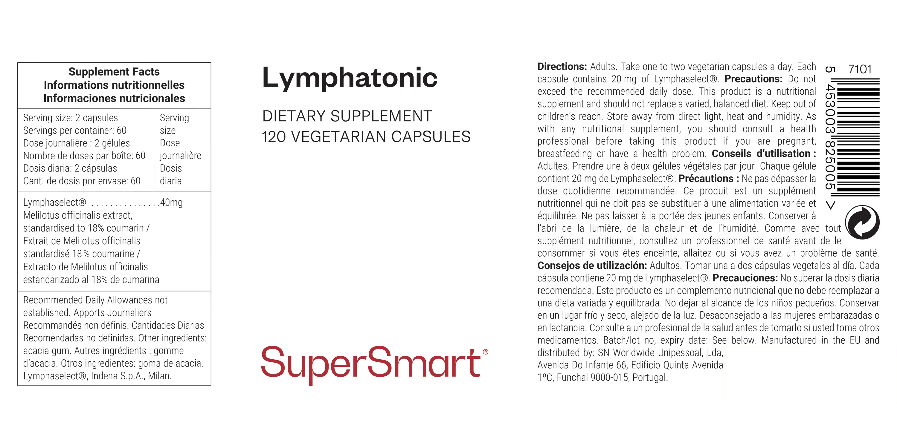 Lymphatonic Supplement