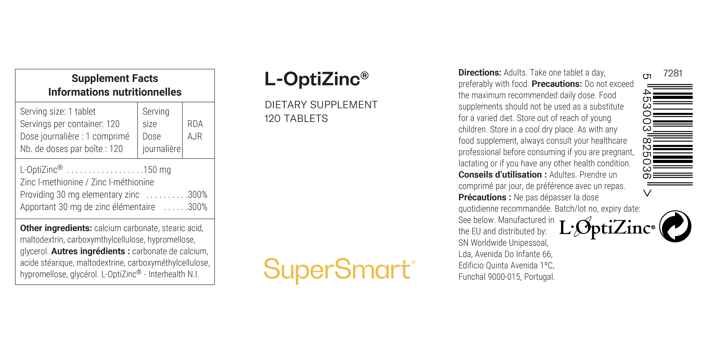 Integratore L-OptiZinc