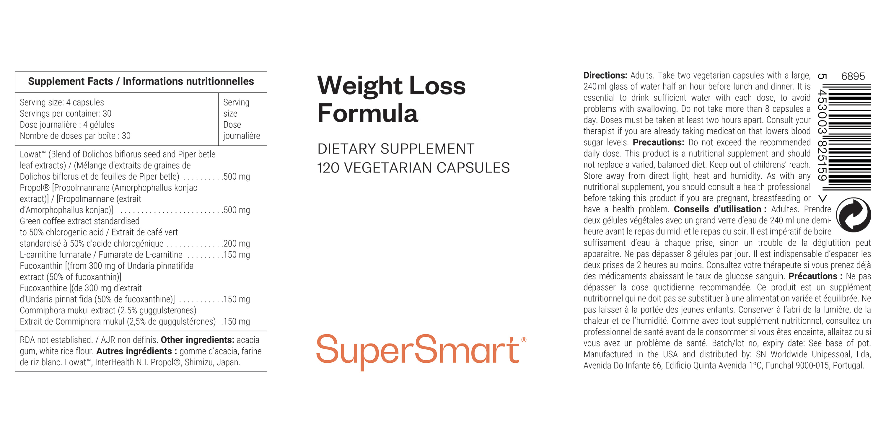 Integratore Weight Loss Formula