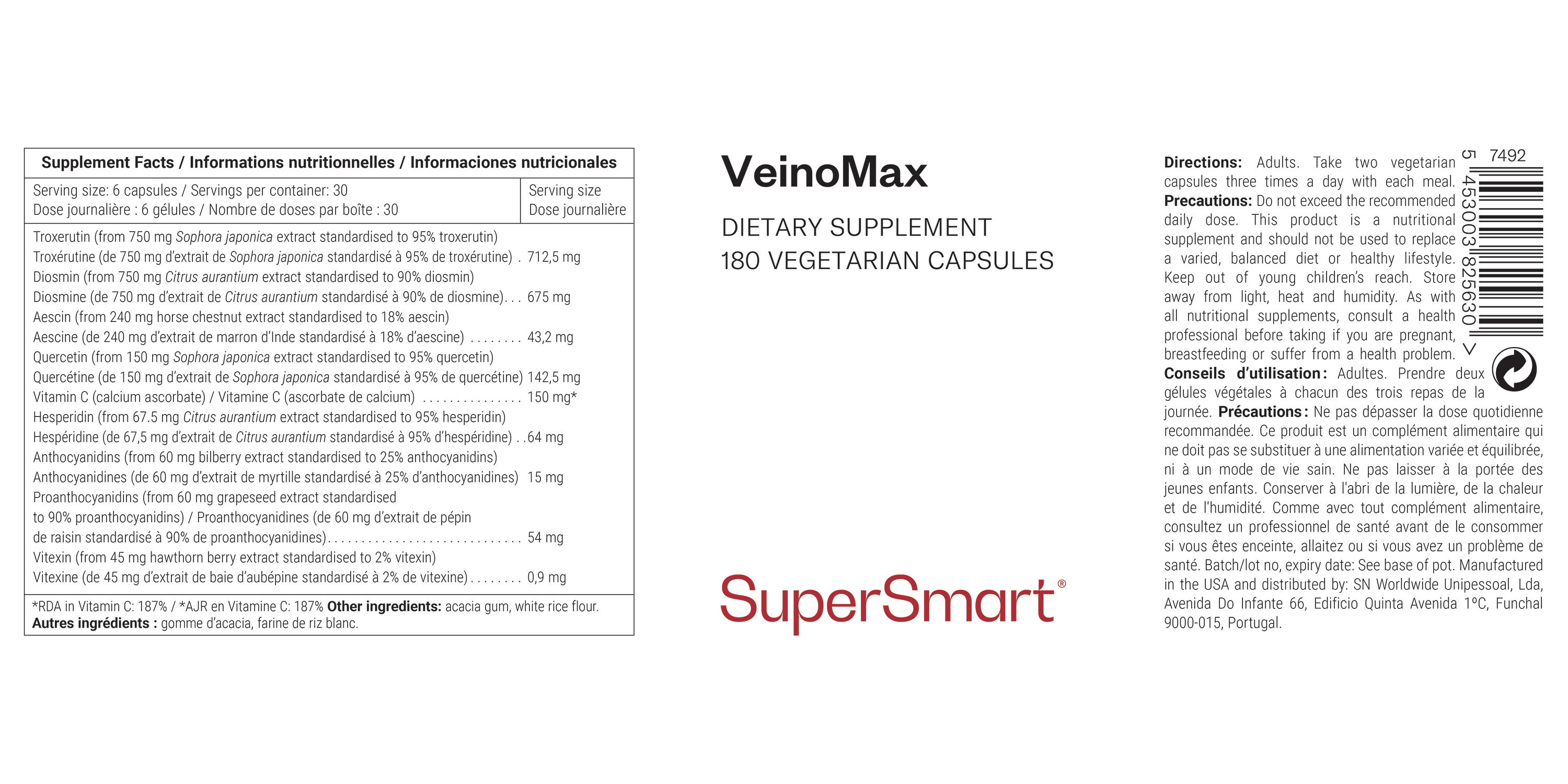 VeinoMax Supplement