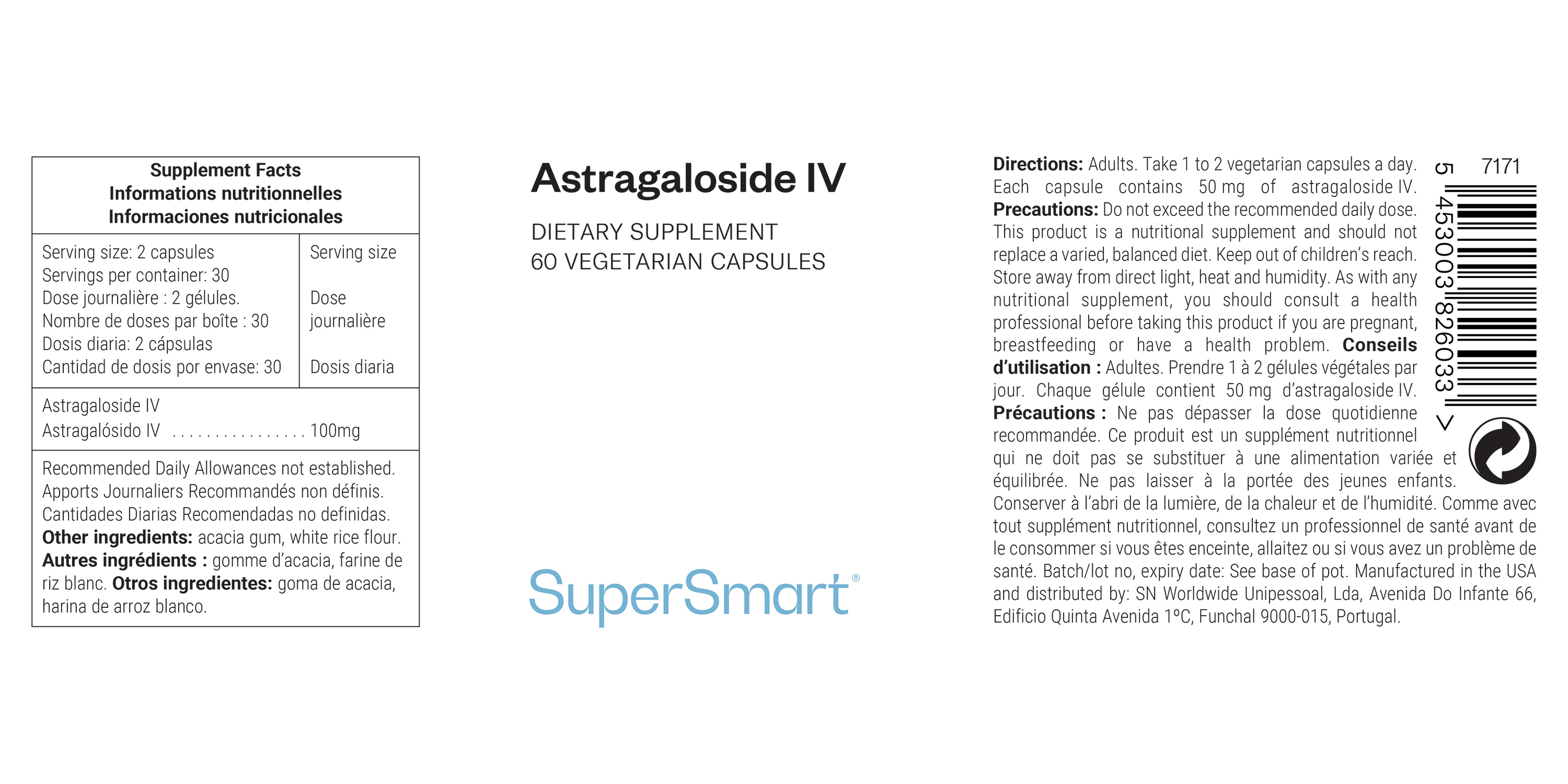 Astragaloside IV 98%