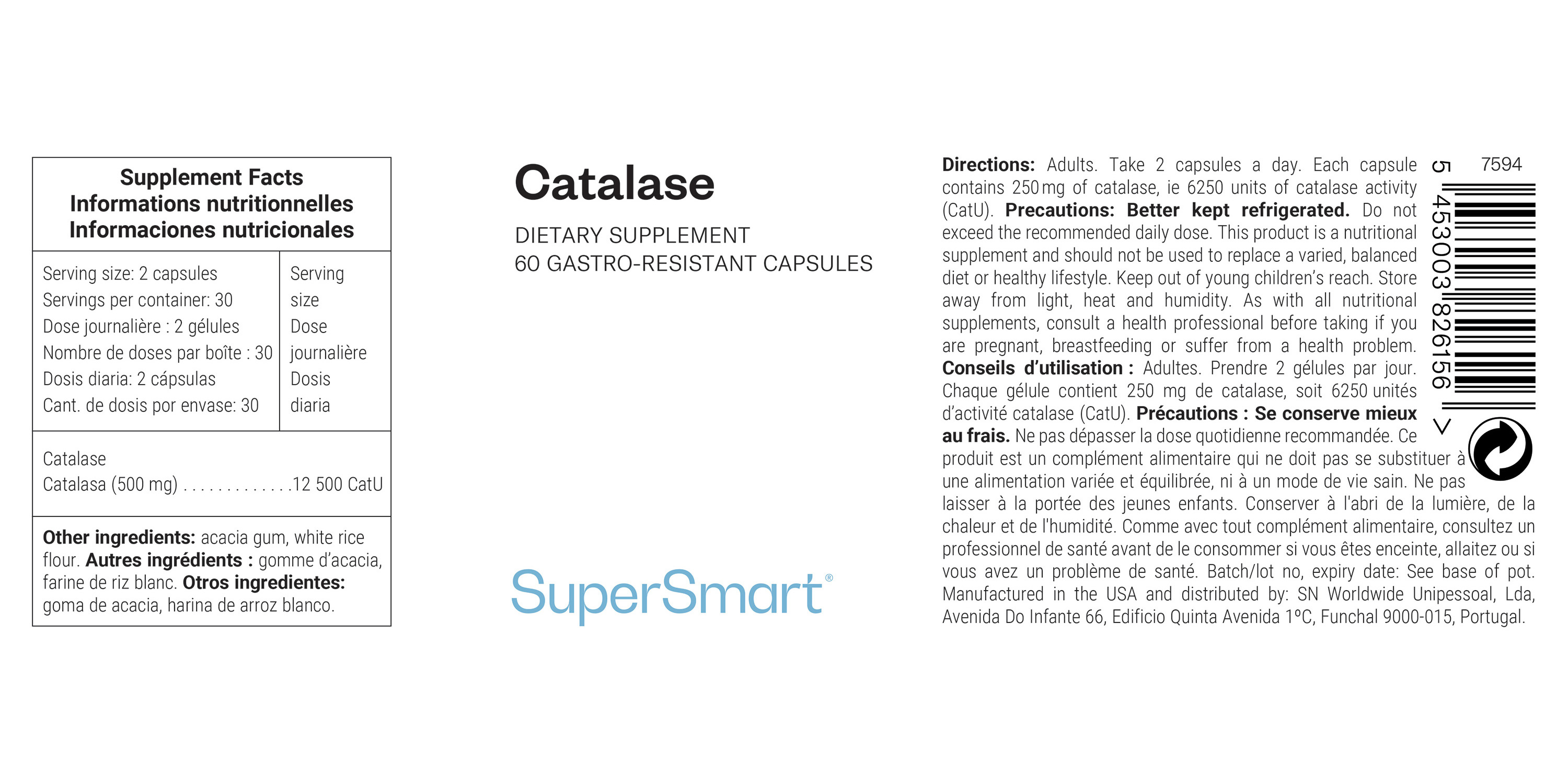 Catalase Supplement 