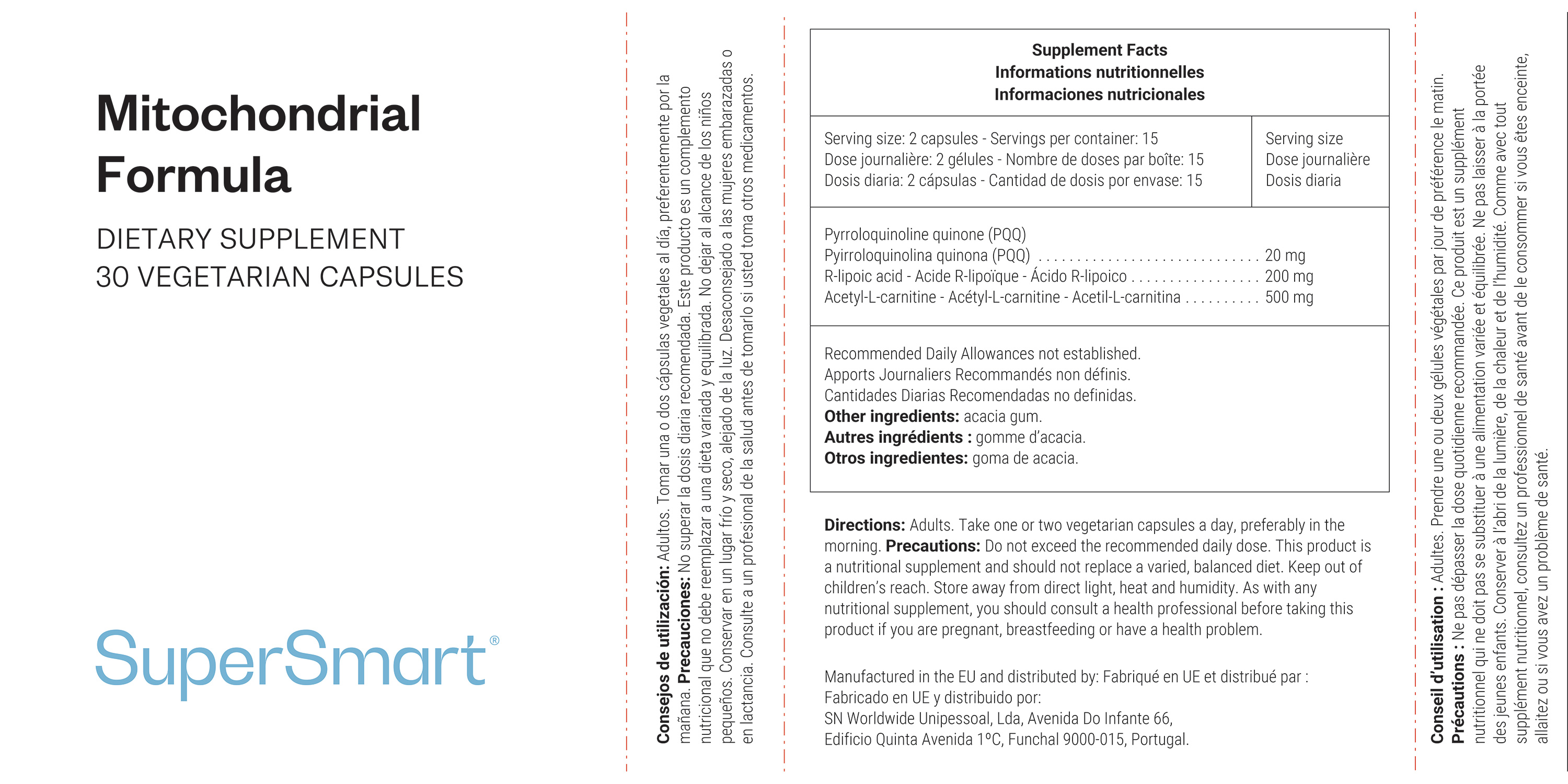 Mitochondrial Formula Supplement