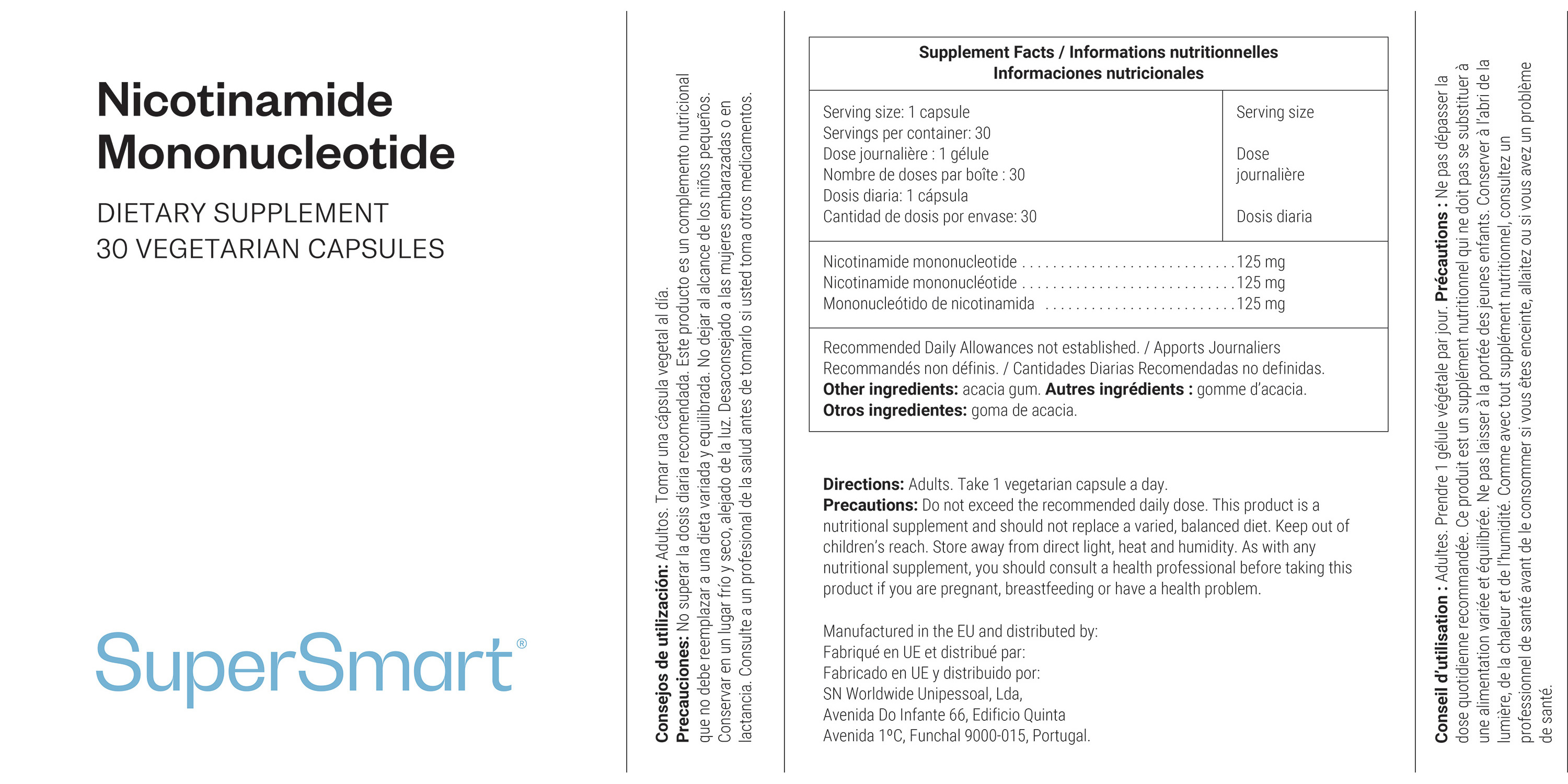 Nicotinamide Mononucleotide Supplement