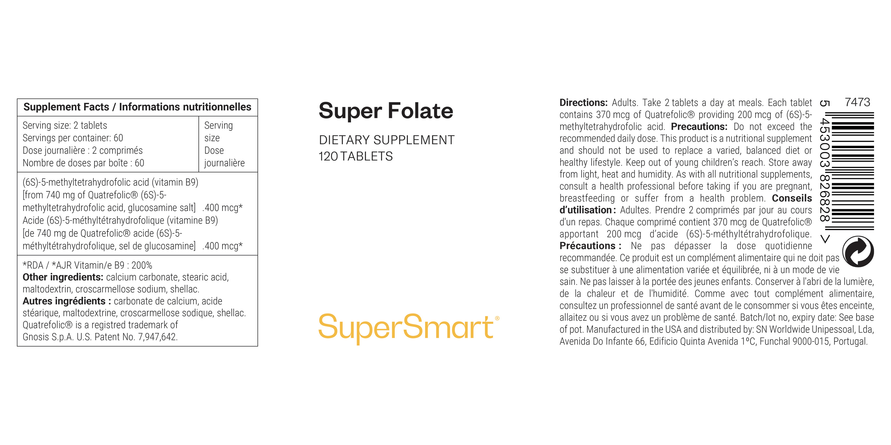 SuperFolate Supplement 