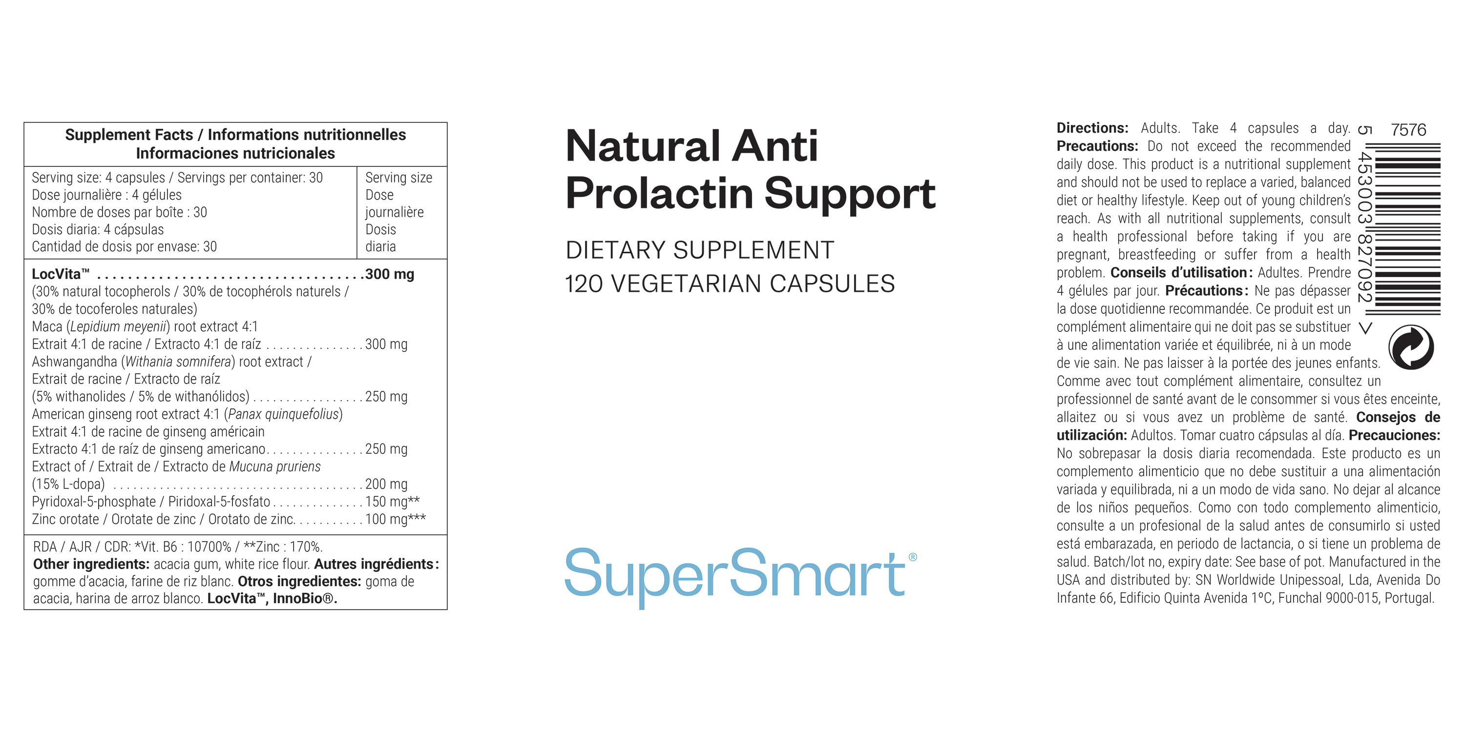 Natural Anti Prolactin Support