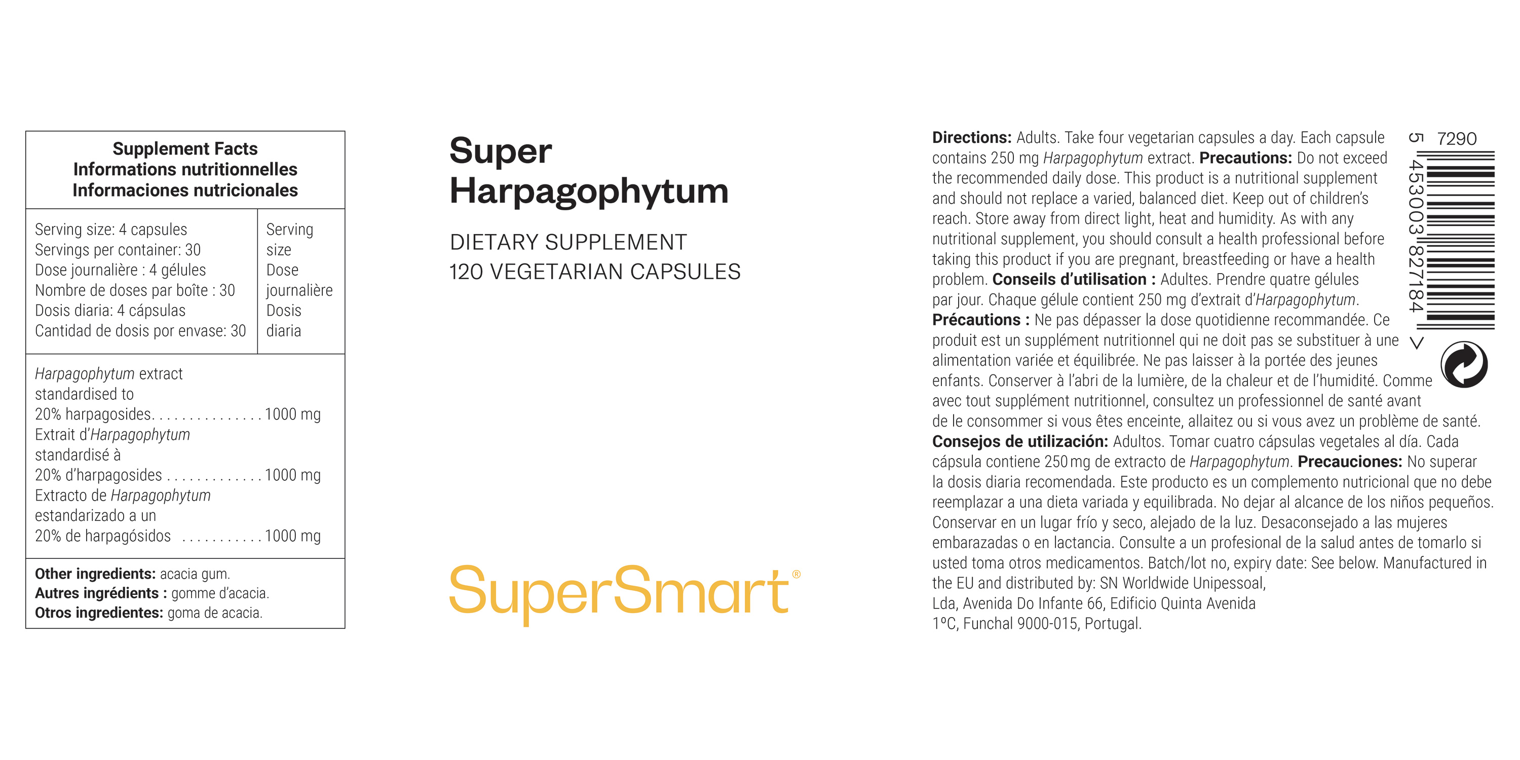 Super Harpagophytum Supplement