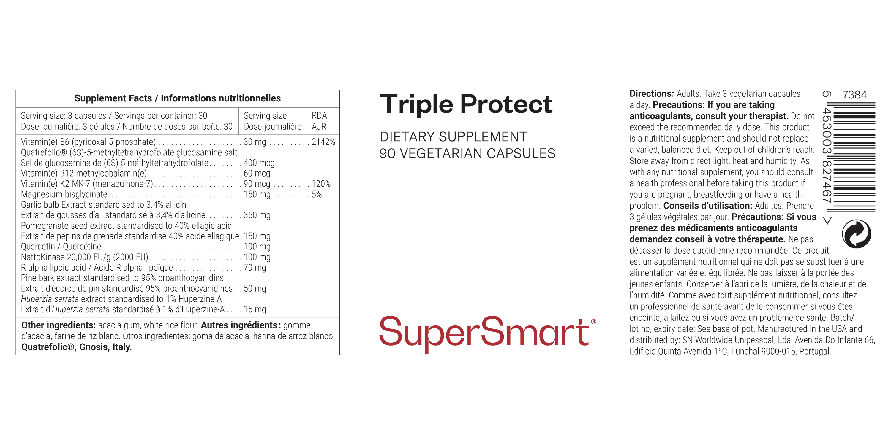 Triple Protect Supplement