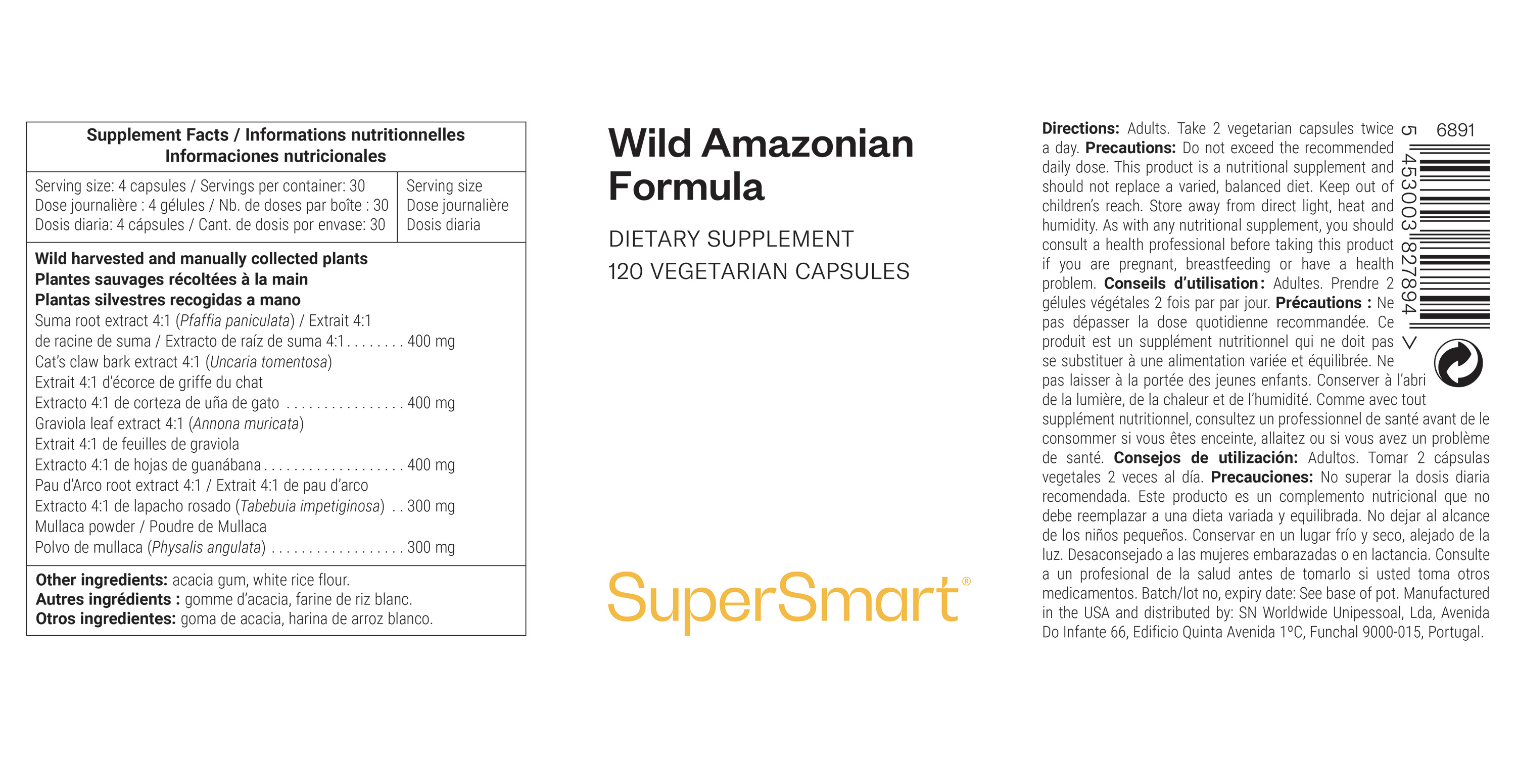 Wild Amazonian Formula Supplement