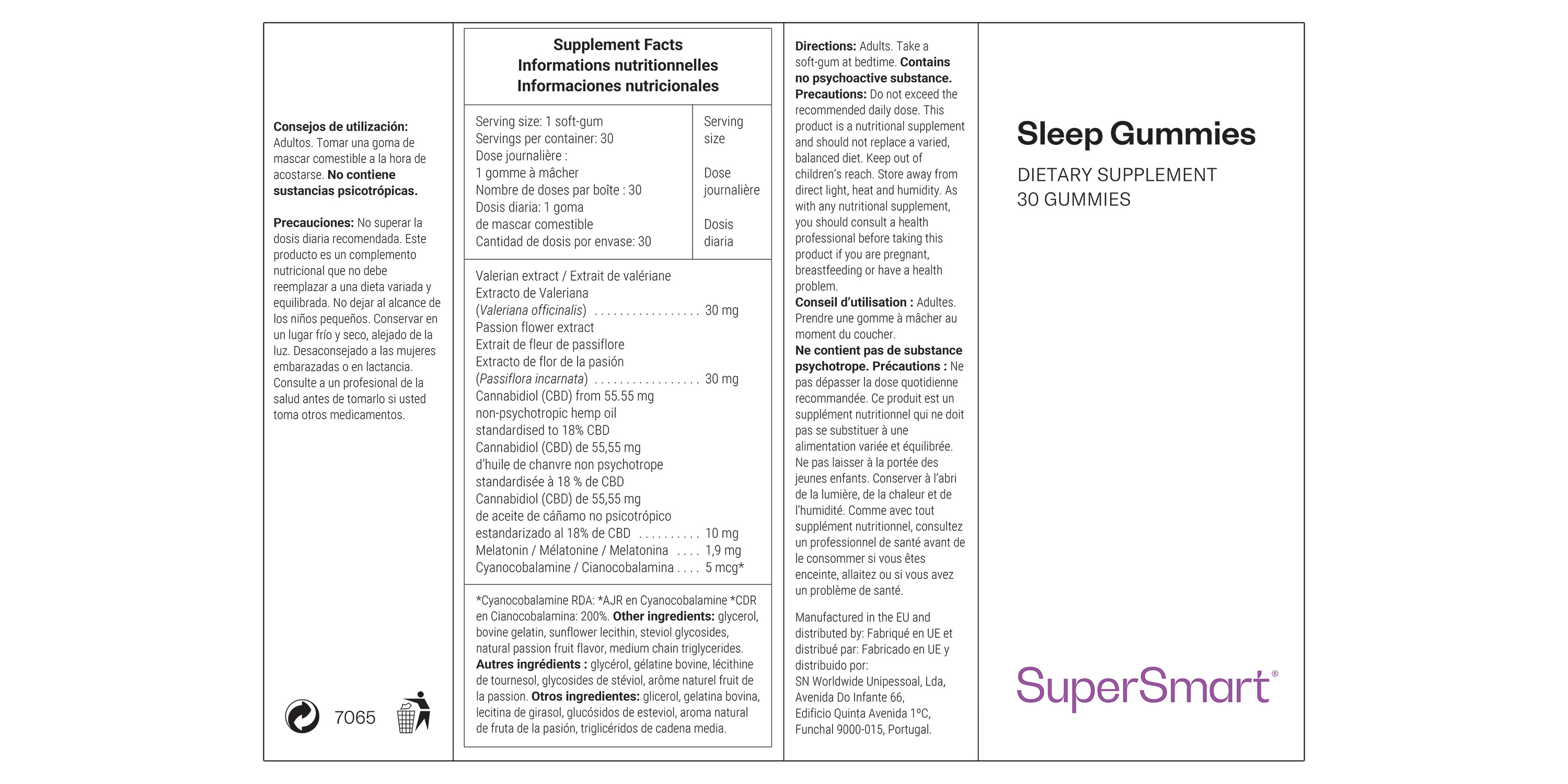 Gummies sommeil au CBD