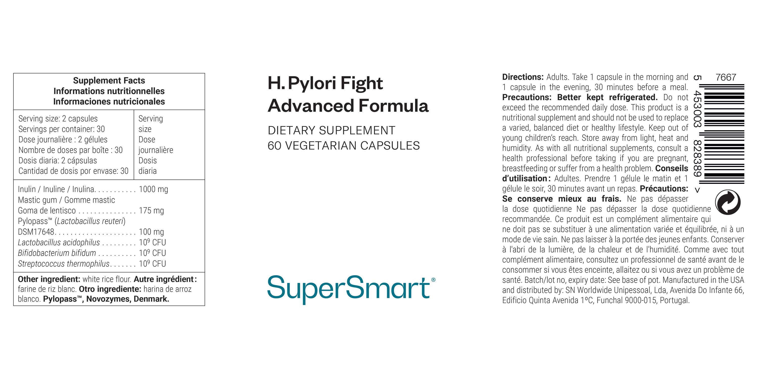 Traitement naturel anti-Helicobacter pylori