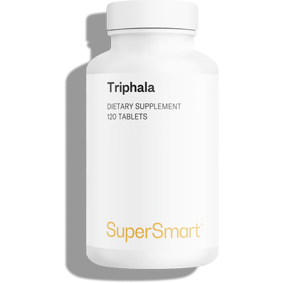 Triphala suplemento alimentar, erva ayurvédica desintoxicante