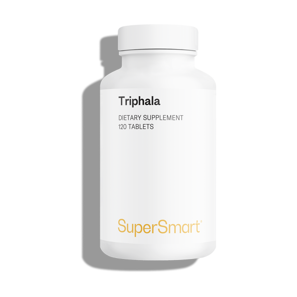 Triphala suplemento alimentar, erva ayurvédica desintoxicante