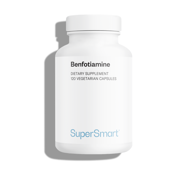 Complemento alimenticio a base de benfotiamina, contribuye al control de la glucemia