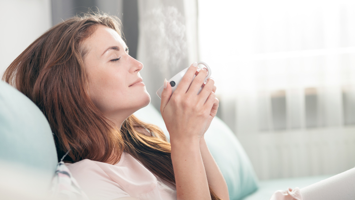 Groene thee drinken om af te vallen 