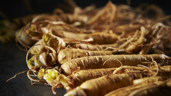 Ginseng-Wurzeln zur Stärkung des Immunsystems